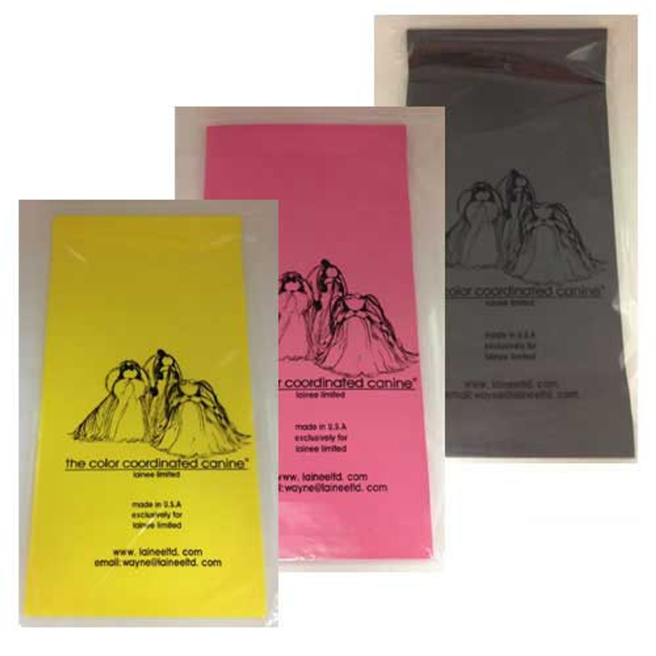 Lainee Limited Colored Plastic Wraps - Long  бумага пластик стандарт для папильоток, цвет пурпур, размер 23*15 см, 250 листов (США)