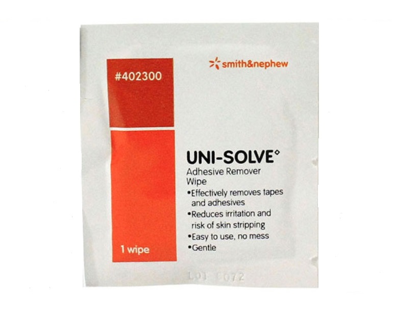 Uni-solve Adhesive Remover салфетка для удаления клея с ушей (уп. 2шт.) (США)