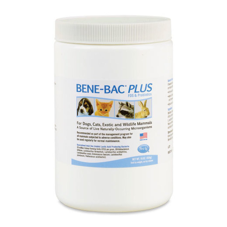 Bene Bac Plus Powder (Бене Бак) пробиотик порошок для домаш.животных 454 гр PetAg (США)