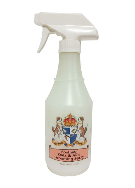Crown Royale Soothing Oats o Aloe Grooming Spray успокаивающий лосьон-спрей с овсом и алое готовый, 08 oz,236 мл, (США)