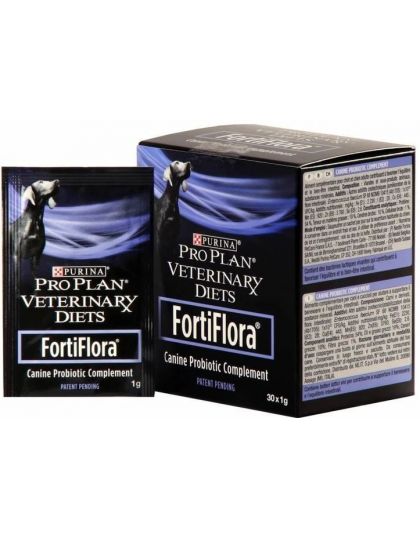 FORTIFLORA Purina Pro Plan for Dog Кормовая добавка для повышения иммунитета у собак в гранулах,30 пакетиков по 1 гр ( Purina Pro Plan)