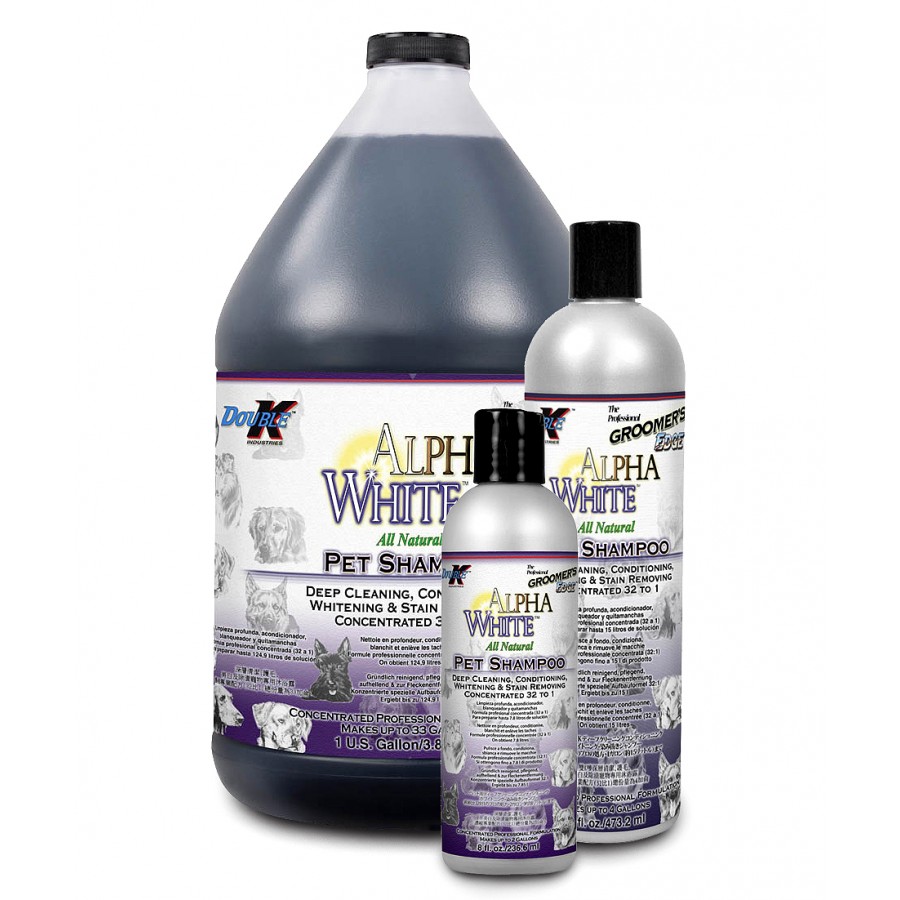 Alpha White™ Pet Shampoo Отбеливающий шампунь 235 мл (США)