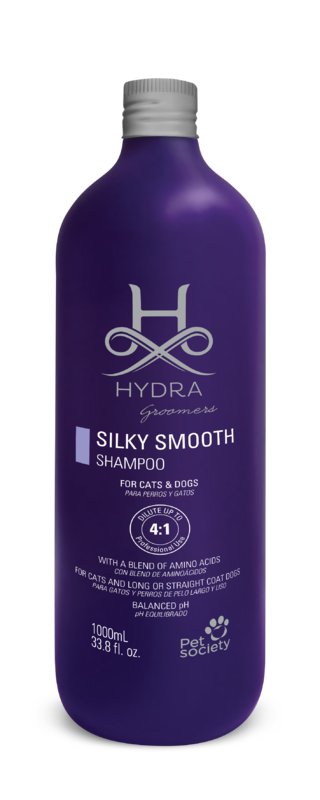 HYDRA Silky Smooth shampoo 1L Шампунь для ниспадающей шерсти