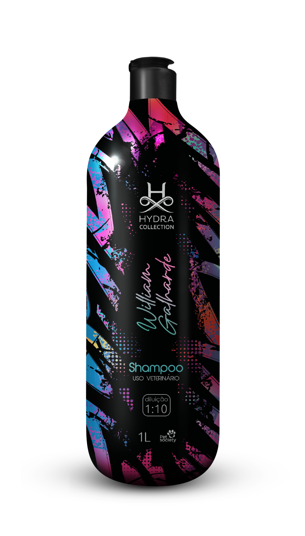 HYDRA Collection William Galharde Shampoo 1L Увлажняющий и питающий шампунь с ароматом ванили,