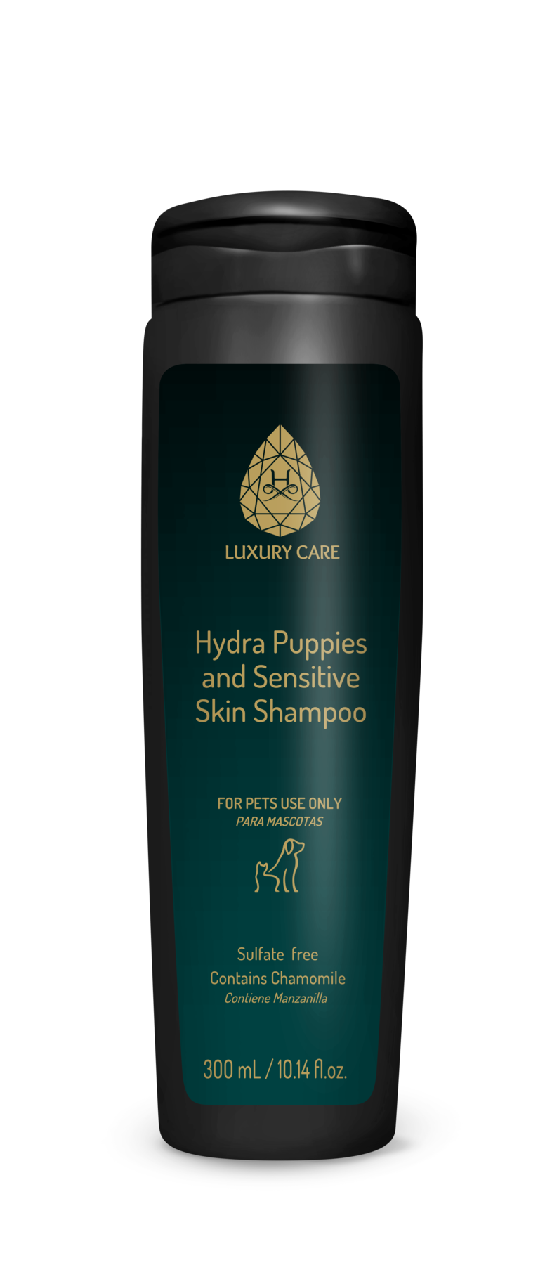 HYDRA*Luxury Care Puppies and Sensitive Skin Shampoo 300 ml шампунь для щенков и животных с чувствительной кожей (Бразилия.)