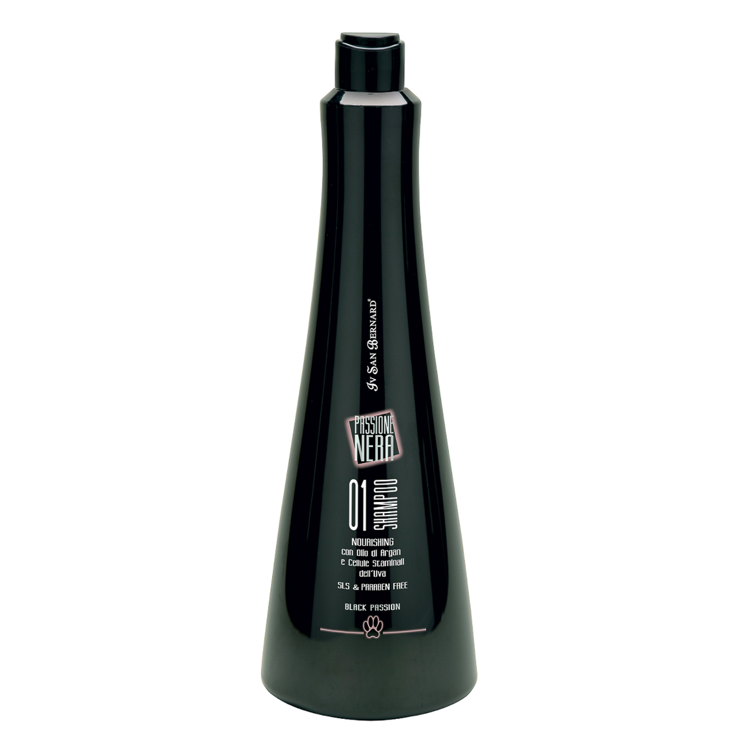 ISB Black Passion 01 Шампунь питательный с аргановым маслом 1000 мл