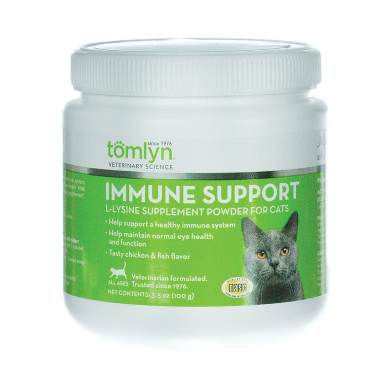 Immune Support L-Lysine Powder (Tomlyne USA)порошок ,добавка для лечения и профилактики вирусных респираторных заболеваний, 100 гр (США)