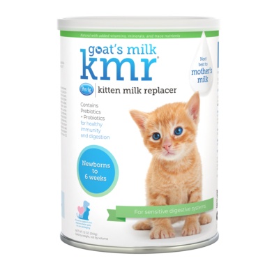 Goat’s Milk KMR Pet-Ag Заменитель материнского молока для котят с 0 мес.(порошок) на козьем молоке 12 oz (340гр.) (США) 