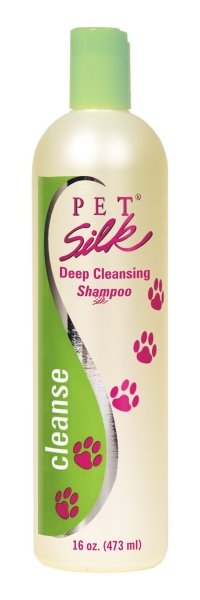 PS1026 Pet Silk  DEEP CLEANSING SHAMPOO (Шампунь "Суперочищающий") 1:1, 473 мл (США)