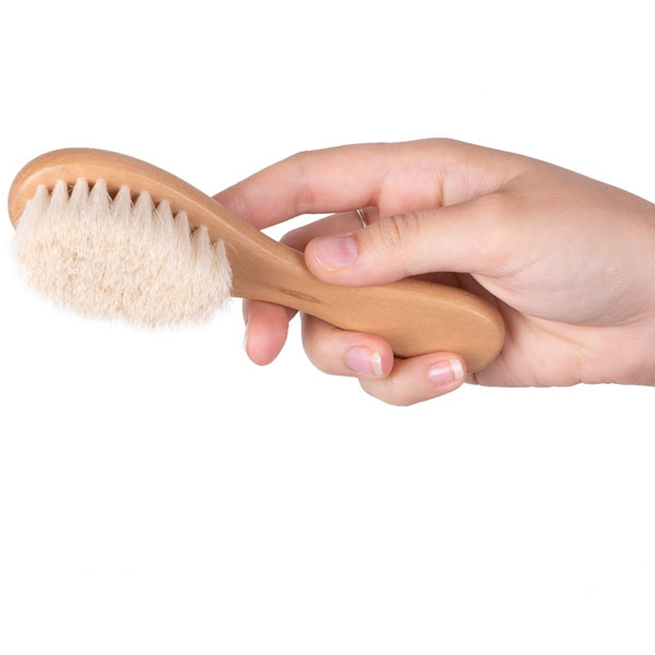 *SHOW TECH Щетка с козьей шерстью для нанесения пудры, овальная (Тайвань - Китай)