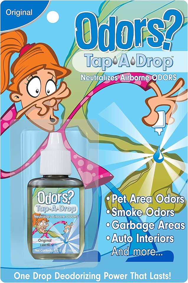 Tough Stuff Tap-A-Drop Citrus Air Freshener, капли-концентрат нейтрализации запаха от животных, цитрус,14,8 мл (США)