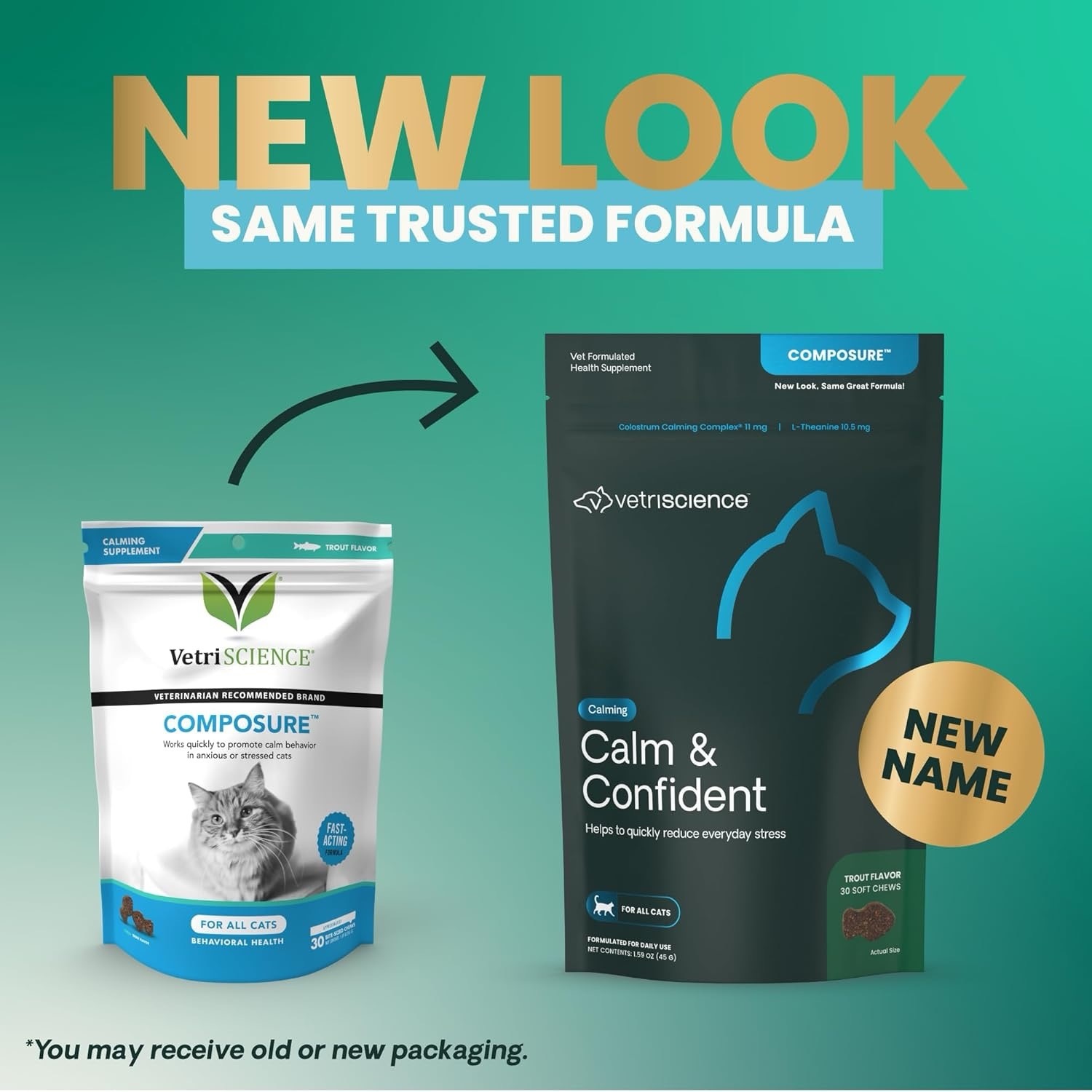 VetriScience Composure Cat Calming Chews Variety Pack успокоительное жевательное лакомство для кошек, 30 шт (США) VetriScience Composure Cat Calming Chews Variety Pack успокоительное жевательное лакомство для кошек, 30 шт (США)