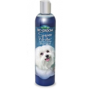 21112, Bio-Groom Super White Shampoo шампунь для собак белого и светлых окрасов 355 мл(США)