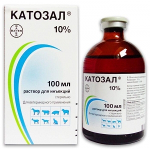 Катозал 100 мл, раствор для иньекция, для стимуляции обменных процессов и неспецифической резистентности у животных (Elanco,Вауеr, США) срок 05.2030 Катозал 100 мл, раствор для иньекция, для стимуляции обменных процессов и неспецифической резистентности у животных (Elanco,Вауеr, США) срок 05.2030