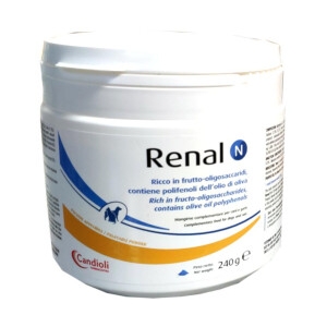 Candioli Renal N 240 гр Специальная добавка для кошек и собак при почечной недостаточности.(Италия)