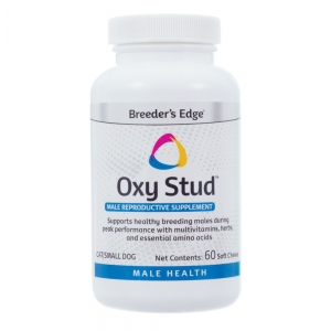 Breeder's Edge® Oxy Stud - 60 ct Soft Chews, Sm Dog & Cat Пищевая добавка для самцов собак и кошек, 60 шт жеват.таблетки (США) = Ожидается