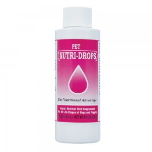 Pet Nutri-Drops 4 oz Dropper капельница, раствор высокоэнергетический для собак 135 гр (США) 