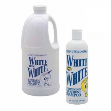 035-1 Chris Christensen White on White Shampoo / Крис Кристенсен шампунь для белой шерсти 3,8 л (США)