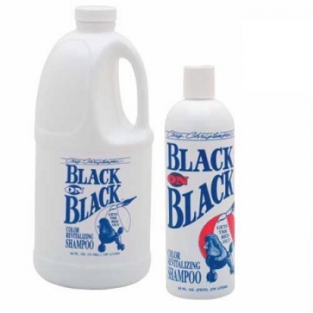 037 Chris Christensen Black on Black Shampoo / Крис Кристенсен Шампунь для шерсти черных оттенков 473 мл (США)