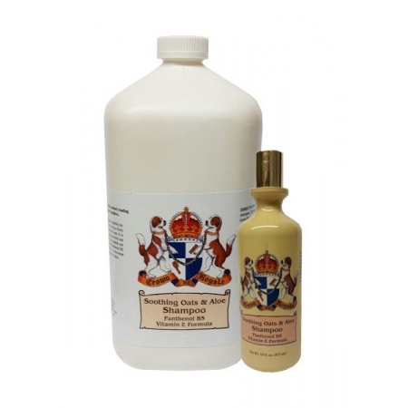 Crown Royale Шампунь Soothing Oats o Aloe Shampoo успокаивающий шампунь с овсом и алое, 16 oz, 473 мл., концентрат (США)
