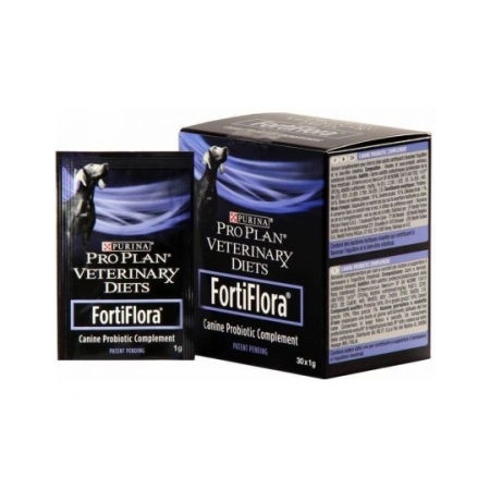 FORTIFLORA Purina Pro Plan for Dog Кормовая добавка для повышения иммунитета у собак в гранулах,30 пакетиков по 1 гр ( Purina Pro Plan)