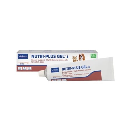 Гель высококалорийный Nutri-plus для собак и кошек Virbac(пищевая добавка) 120 гр (Франция) Европа