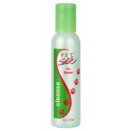 Pet-Silk, Ear Cleaner Средство для чистки ушей (США) 118 мл -на основе мягкого мыла, предназначенная для удаления грязи, серы и других загрязнений из ушей вашего питомца.