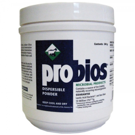 Probios Probiocin  Dispersible Powder, 240 gm  Пробиос порошок с пробиотиками для собак и кошек (240 мг.) (США)